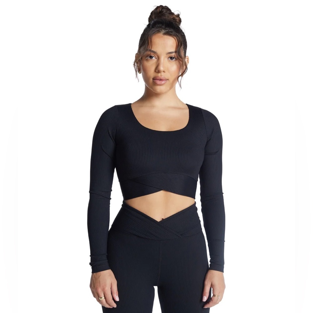 Year of ours ribbed black set